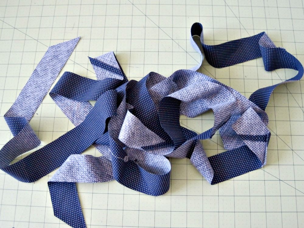 Turn one fat quarter into 5 yards of bias tape (full tutorial) She's